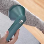 Portable Electric Lint Trimmer, USB Hair Carpets Fuzz Clothes Shaver Clothes Household Portable Hairball Trimmer Electric Rechargeable Lint Remover - Image 6