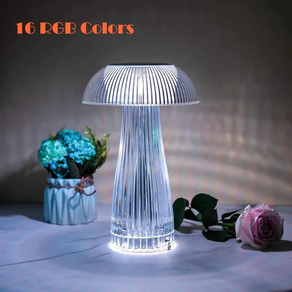 Untitled-3_e477b4d6-6e50-48b9-af70-21ee4610aaa3 Ganroght Crystal Mushroom Lamp Table Lamp - Image 1