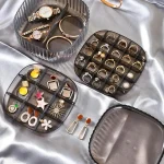 Acrylic Jewelry Organizer Storage Box Display Case Travel Earring 3 Layers - Image 4