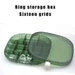 Acrylic Jewelry Organizer Box, Stackable 2-Layers Clear Jewelry Box with Lid - Image 9
