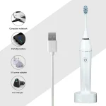 Electric Teeth Cleaner 2 in 1 Electric Teeth with Toothbrush Head - Image 9