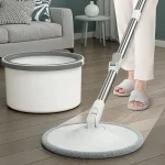 Clean Water Spin Mop with Separate Water Bucket