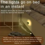 Induction Sucker Lamp Human Body Infrared Sensor Smart Light USB Rechargeable LED Lights - Image 5