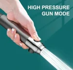 Handheld Shower head 3 Spray Mode with Silicone Mouth Massage & Free Filter - Image 7