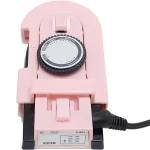Portable Electric Iron Travel Iron Mini Iron Folding Dual Voltage Three-Speed Adjustment No Use Water Lightweight Best for Travel with Anti Slip Handle and Non Stick Soleplate pink - Image 4