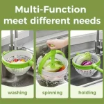 Collapsible Vegetable Spinner Drainer - Image 4