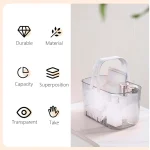 Clearance Portable Shower Plastic Organizer Storage - Image 9