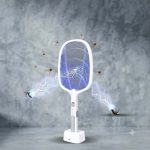 2-in-1 Mosquito Killer Racket & Lamp