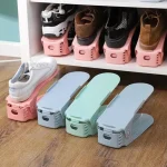 Adjustable Shoe Organizer Modern Double Rack for Neat Shoe Storage!