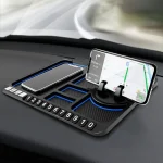 Non-Slip Phone Pad for 4-in-1 Car Parking Number Card Anti-Slip Mat