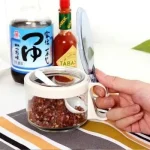 Creative home kitchen seasoning sauce bottle green glass - Image 3