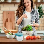 Creative home kitchen seasoning sauce bottle green glass - Image 5