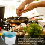 Creative home kitchen seasoning sauce bottle green glass - Image 7