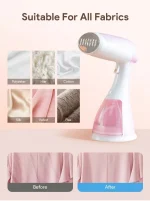 Handheld Steamer Powerful Garment Portable Fast-heat Steam Iron Ironing Machine for Home Travel Clothes Vertical - Image 3