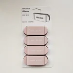 Adhesive Wall Mounted Power Socket Holder Wire Plug Organizer Hook 4 pcs - Image 3