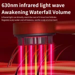 Red Light Therapy Hair Oil Applicator Electric Scalp Massager Brush Massage Comb - Image 10
