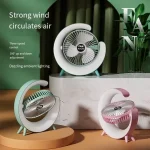 Personal Mini Fan Cooler with LED Light - Image 22