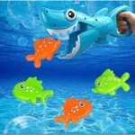 Shark Grabber Baby Bath Toy Set Bathtub Toy - Image 4