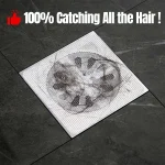 Hair Catcher Shower Drain Cover - Image 7