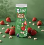 Gerber Grain & Grow Organic Strawberry Puffs Baby Snacks (1.48 oz)