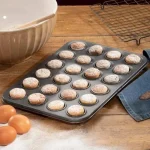 Mini Muffin Tray 24 Cup Muffin Pan 35x27x2cm - Image 5