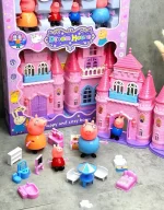 Dream House Happy Cozy pink castle set with lights and music - Image 2