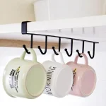 Kitchen Storage Rack Cupboard Hanging Hook Hanger Storage Organizer Holder