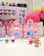 Dream House Happy Cozy pink castle set with lights and music - Image 3