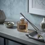 Lonefine Woody Scent Reed Diffuser designed for home aromatherapy
