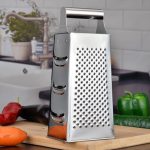 Kitchen Scratcher 4 Sided Stainless Steel 20cm