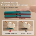 Foldable Trivet for Hot Dishes, Hot Pots and Pans, Non-Slip Trivets for Kitchen Counter, Thick Trivet with Collapsible Cross Design Expandable - Image 4
