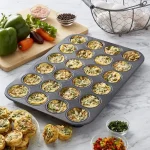 Mini Muffin Tray 24 Cup Muffin Pan 35x27x2cm - Image 3