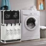Laundry Basket 4 Compartments - Image 2