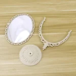 Magnifying Makeup Mirror with 360 Degree Rotation - Image 8
