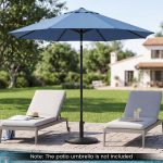 25kg Round Parasol Base,  Heavy Duty Umbrella Stand, Outdoor Garden Patio Yard Market Table Umbrella Holder - Image 6