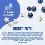 Gerber Stage 3 Blueberry Puffs Baby Snack, 1.48 Oz | Stage 3 puffed grain snack; baby led feeding; iron and choline; 1.48 oz canister - Image 6