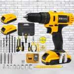 PUPAI MPED-710 Cordless Drill with Tools Set - Image 4