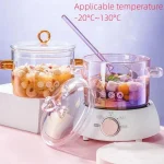 Glass Pan Binaural Soup Pot Transparent Soup Bowl - Image 3