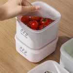 Multi-Purpose 900ml Stackable Food Storage Box with Lid