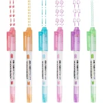 Curve Highlighter Pen Set Of 6 Pcs / DM-7009-6 - Image 4