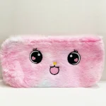 Colorful Plush Pencil Bag for Kids - Image 3