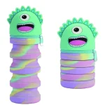 Colorful Monster Pencil Case for Kids - Image 2
