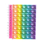 Bubble Pop Spiral White Lined Paper Notebook - Image 3