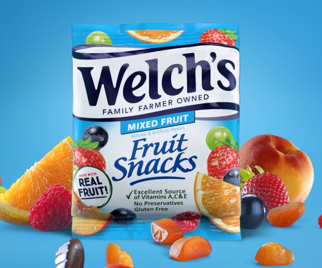 Video-Cover Welch's Island Fruits Fruit Snacks 0.8oz Pouches - 10ct Box - Image 1