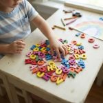 Educational A to Z Wooden Alphabet Buttons for Children