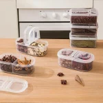 Kitchen subpackaging storage box