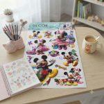 Cartoon Character 3D Stickers for Kids / 549746