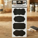 Chalk Board Labels Self-Adhesive Removable K-146