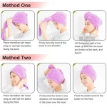 Hair Drying Hat Microfiber - Image 5