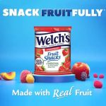 Welch's Fruit Snacks, Strawberry, Soft Fruit Snacks, 0.8 oz